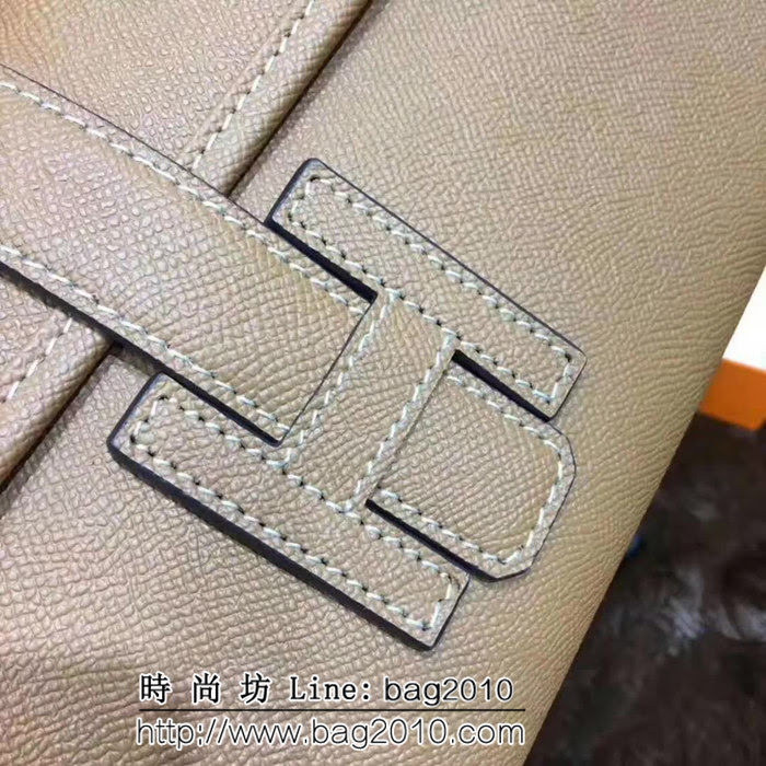 HERMES愛馬仕 四季百搭實用款 原版Epsom皮 Jige 女士手抓包 JD1121
